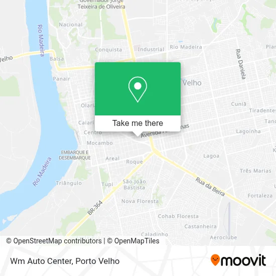 Wm Auto Center map