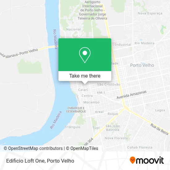 Edificio Loft One map