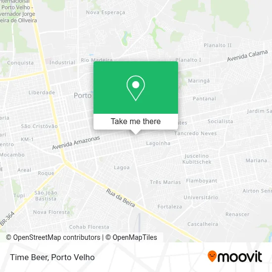 Time Beer map