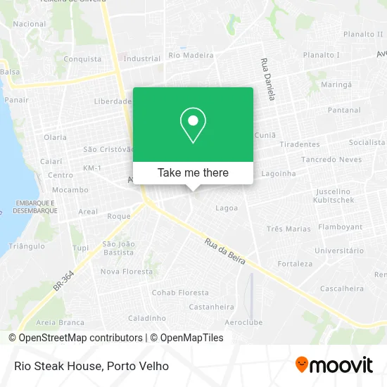 Rio Steak House map