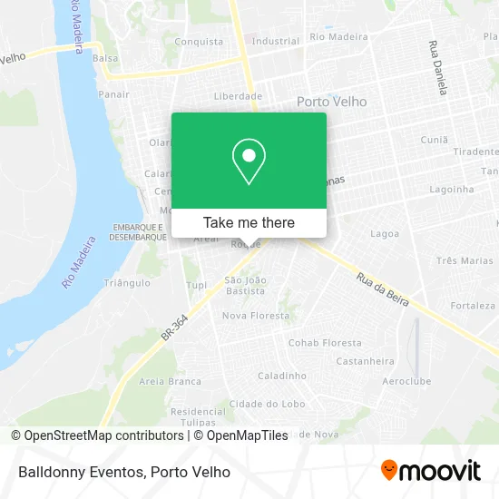 Balldonny Eventos map