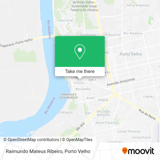 Raimundo Mateus Ribeiro map