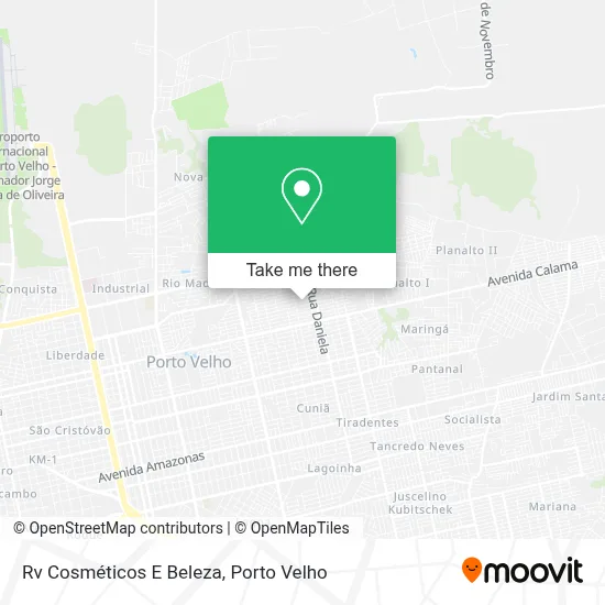 Rv Cosméticos E Beleza map