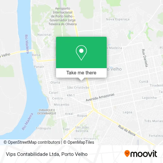 Vips Contabilidade Ltda map