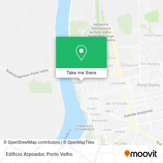 Edificio Arpoador map