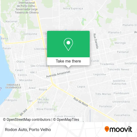 Rodon Auto map