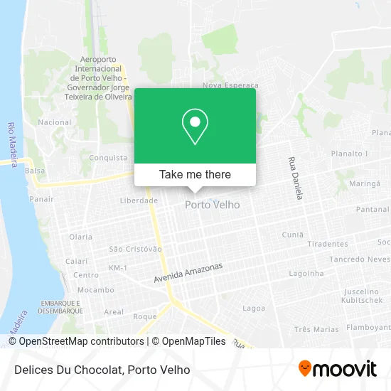 Delices Du Chocolat map