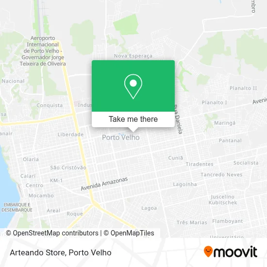 Arteando Store map