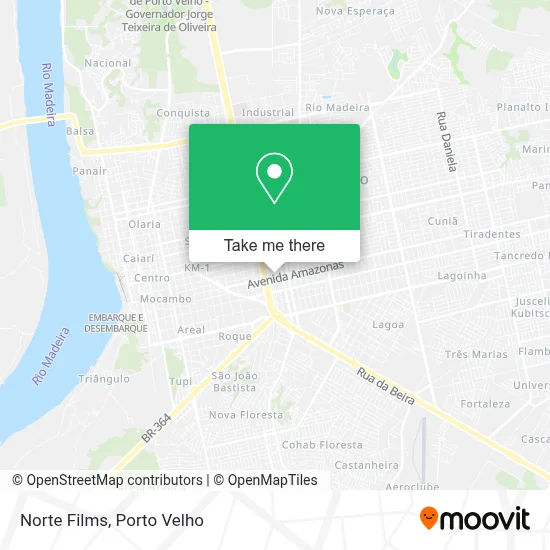 Norte Films map