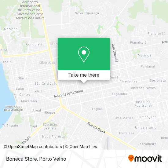 Boneca Store map