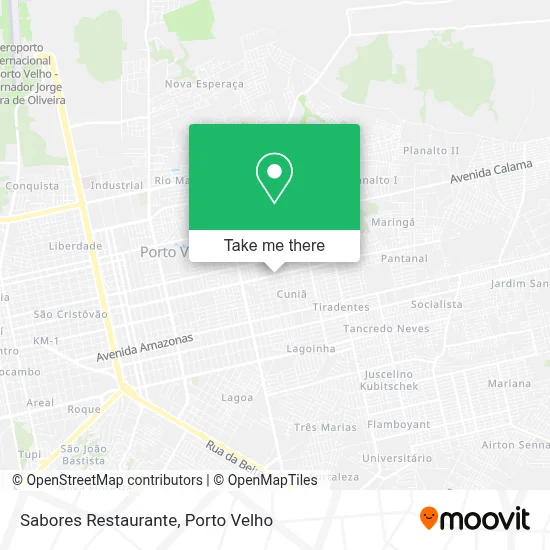 Sabores Restaurante map