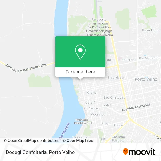 Docegi Confeitaria map