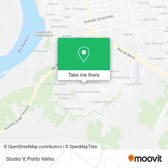 Studio V map