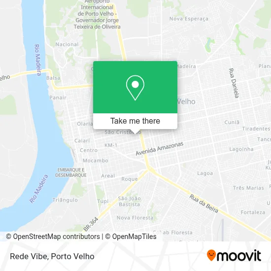 Rede Vibe map