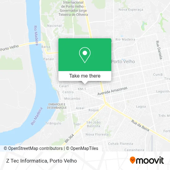 Z Tec Informatica map