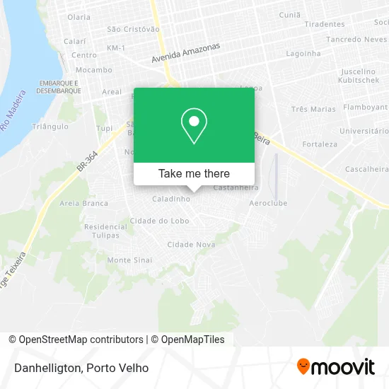 Danhelligton map
