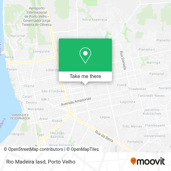 Rio Madeira Iasd map