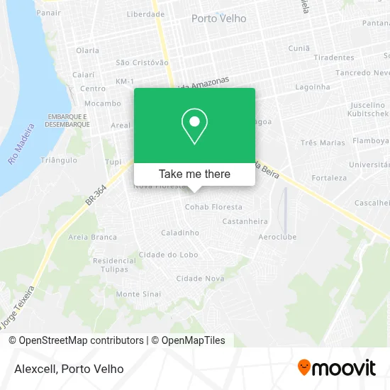 Alexcell map