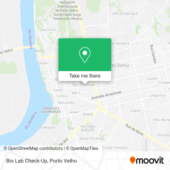 Bio Lab Check-Up map