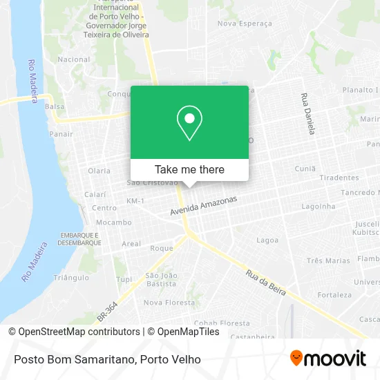 Posto Bom Samaritano map
