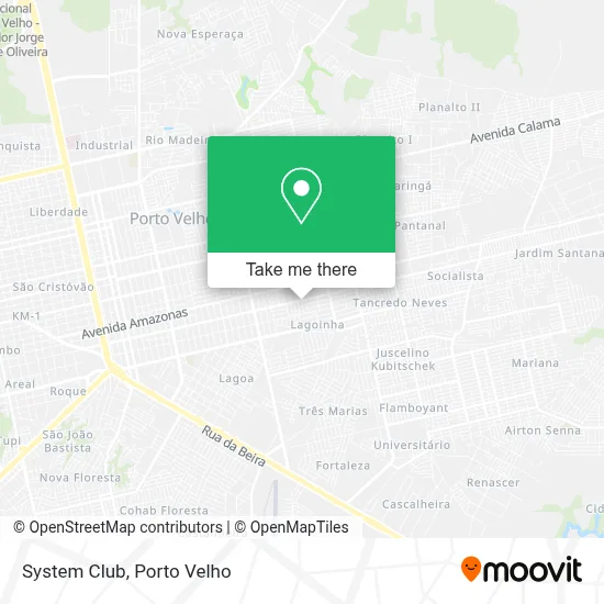 System Club map