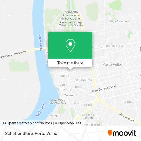 Scheffer Store map