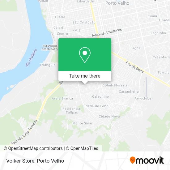 Volker Store map