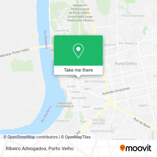 Ribeiro Advogados map