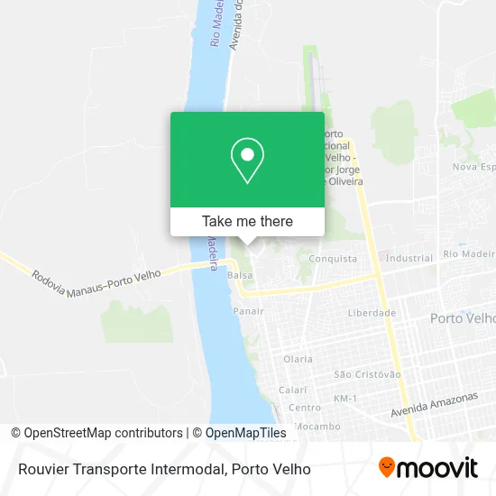 Rouvier Transporte Intermodal map