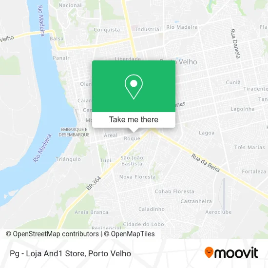 Pg - Loja And1 Store map