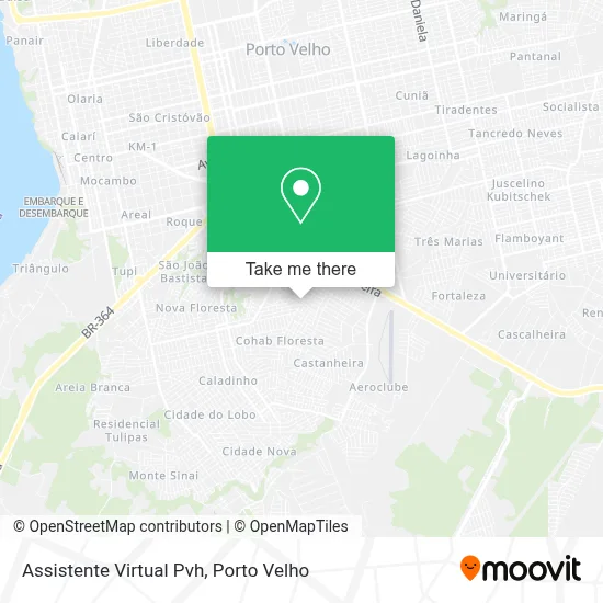 Assistente Virtual Pvh map