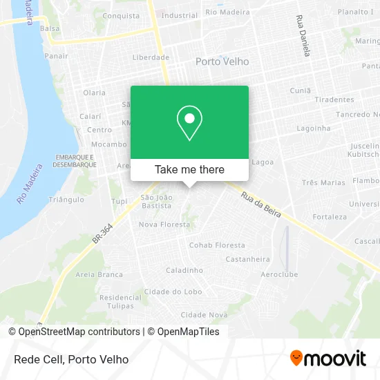 Rede Cell map