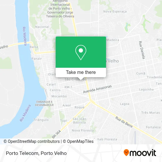 Porto Telecom map
