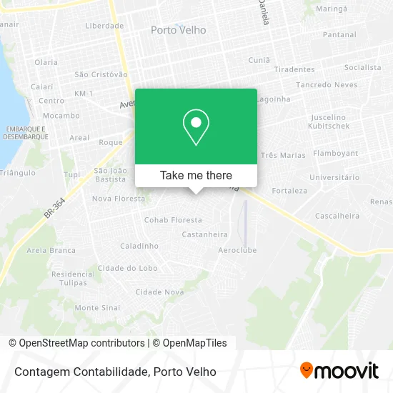 Contagem Contabilidade map