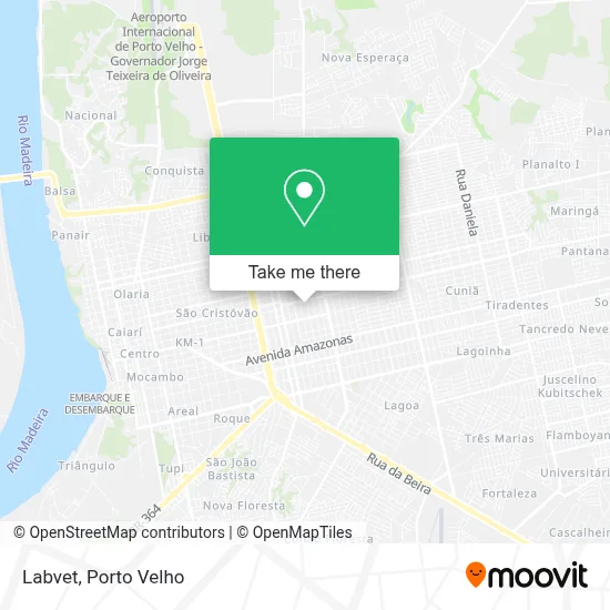 Labvet map