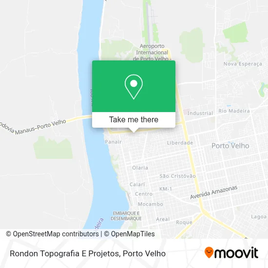 Rondon Topografia E Projetos map