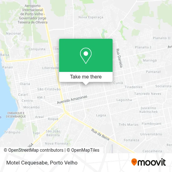 Motel Cequesabe map