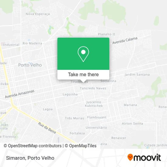 Simaron map