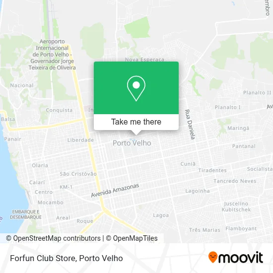 Forfun Club Store map