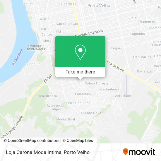 Loja Carona Moda Intima map