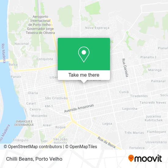 Chilli Beans map