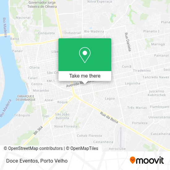 Doce Eventos map