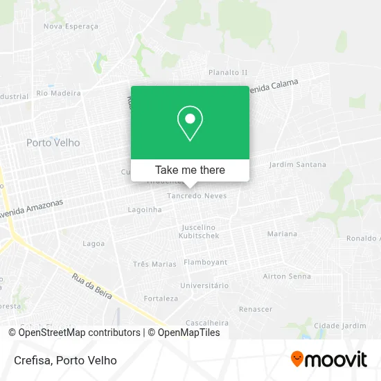 Crefisa map