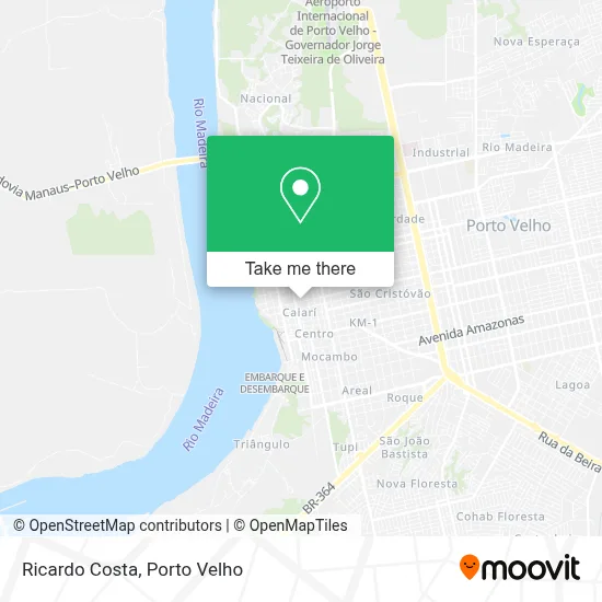 Ricardo Costa map