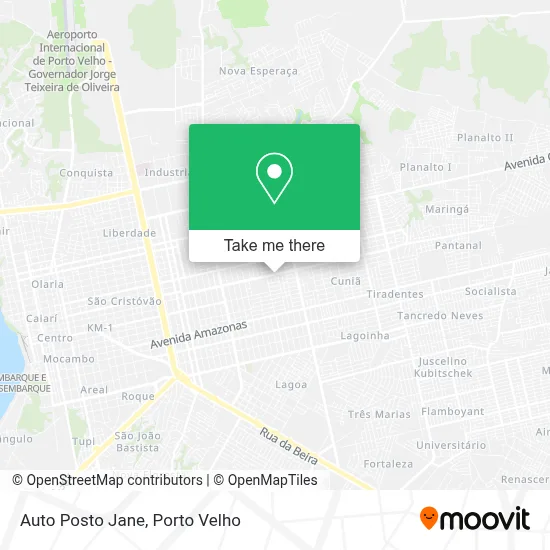 Auto Posto Jane map