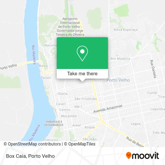 Box Caia map