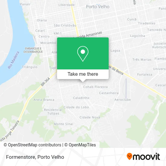 Formenstore map