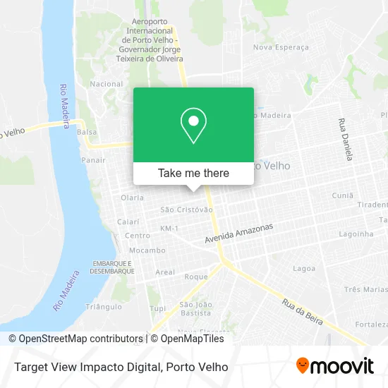 Target View Impacto Digital map