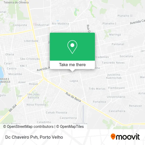 Dc Chaveiro Pvh map