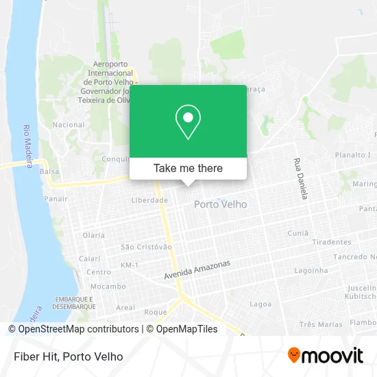Fiber Hit map